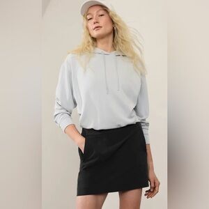 Athleta Women’s Brooklyn Mid Rise Skort Size 16 Black Pockets Athletic Stretch‎